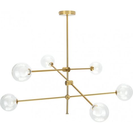 Jerusalemlampe 6xg9 Bronze 72x90x90 cm (1/3)