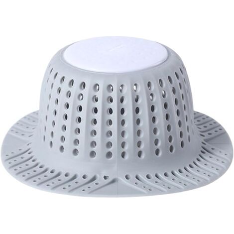 Attrape-cheveux, bonde de douche, évier de sol, tamis d'évier de sol, bouchon de vidange en silicone, accessoire de douche anti-clogging pour la maison, l'appartement, le dortoir, l'hôtel (1/5)