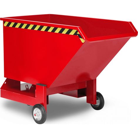 RR Industrietechnik Kastenwagen Typ RKW-25 895x1180x915mm 250dm³ RAL 3000 Feuerrot
