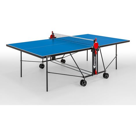 Sponeta Outdoor-Tischtennisplatte "S 1-43 e" (S1 Line), wetterfest, blau (1/5)