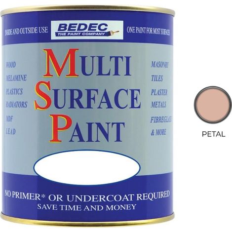 Bedec Multi Surface Paint - Gloss - Petal - 750ml