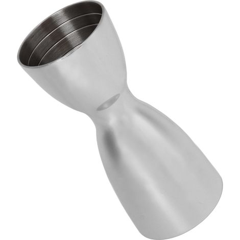 Doppel-Cocktail-Jigger aus Edelstahl, Weinmessbecher für die Bar, U-förmiger Spiegel, Beleuchtung (1/5)