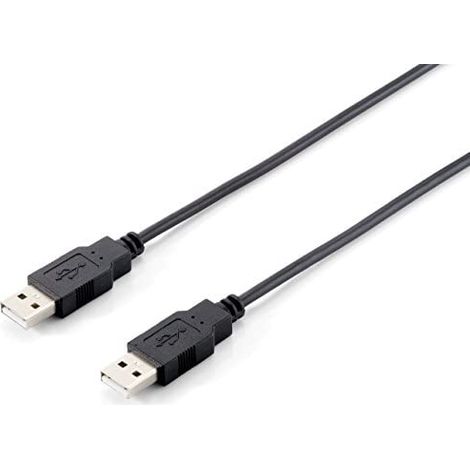 Equip Kabel USB-A 2.0 - A St/St 5.00m 480Mbps sw Polybeutel (128872)
