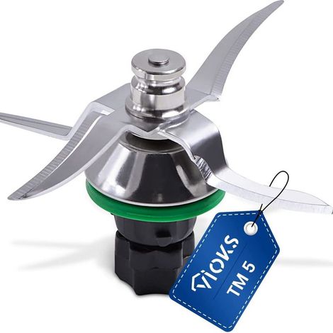 Couteaux Universels - Compatible Thermomix TM5 TM6 TM31 - Jeu de Lames de Remplacement - 1 Pièce (1/5)