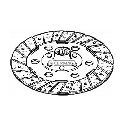 Disco centrale frizione AGRIFULL per trattore agricolo 8065 8066 15631