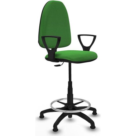 Piqueras et Crespo BFN01RT Tabouret de bureau vert (1/3)