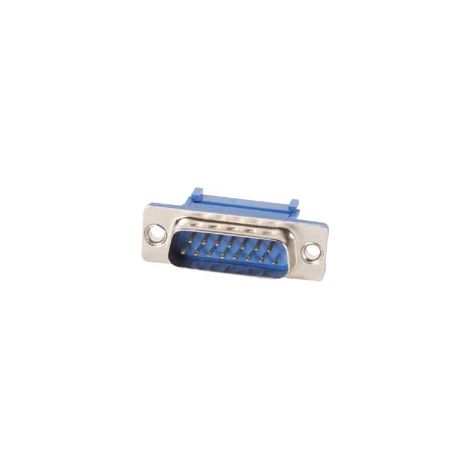 Connettore D-sub per cavo piatto a 15 pin, maschio