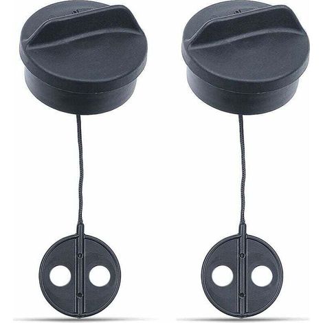 Bouchon de réservoir de carburant en deux parties pour débroussailleuses STIHL FS38, FS45, FS55, FS56, FS80, FS81, FS85, FS88, FS120 et AUMEL, bouchon de réservoir de rechange, pièces détachées (1/4)