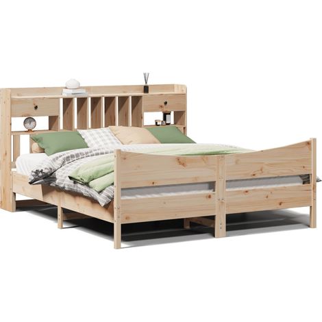 Maison Exclusive - Giroletto senza Materasso 180x200 cm in Legno Massello di Pino