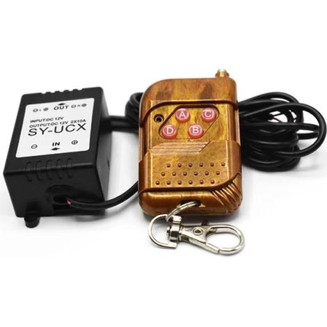 Module contrôleur flash stroboscopique sans‑fil 12V 1,5W, universel auto moto (1/5)
