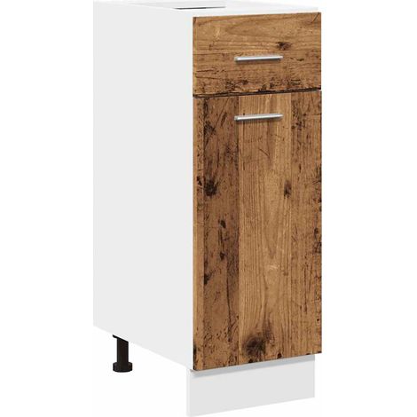 Maison Exclusive - Armadio Cassetto “Lyon” Legno Antico 30x46x81,5 cm