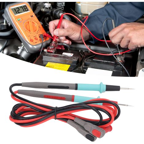 Multimeter-Messspitzen mit austauschbaren, ultraharten und extrafeinen Stahlnadeln multifunktionaler Präzisions-Supraleitungs-Teststift. (1/5)