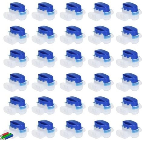 40 PCS Connecteurs Cable Robot Tondeuse Remplis de Gel Résine Original, Connecteurs Étanche 314 Pour Connecteurs Robot Tondeuse Automower- Étanches, Sûrs (1/5)