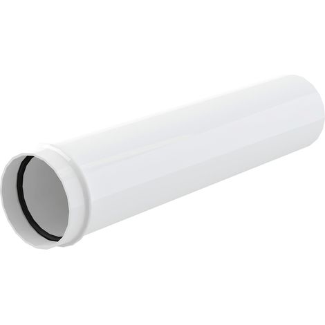 alcadrain Rallonge DN32 pour siphon en métal 150mm blanc (1/2)