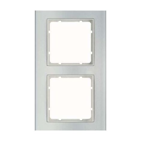 BERKER 10123904 RAHMEN BERKER B.3 ALU/POLARWEIß