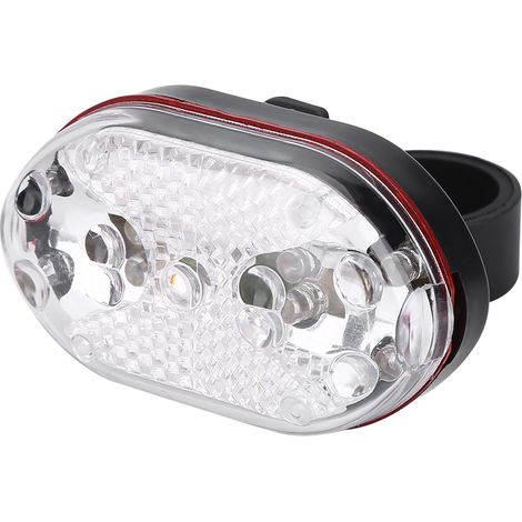 LED-Rücklicht für den Außenbereich, rotes (weißes) Sicherheitslicht für Fahrräder. (1/5)