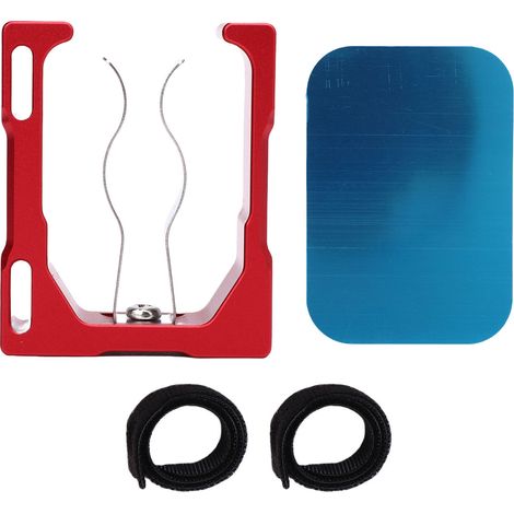 Clip magnétique pour chariot de golf, 3 méthodes de fixation, support multifonctionnel antidérapant pour chaises de plage, cannes à pêche, rouge (1/5)