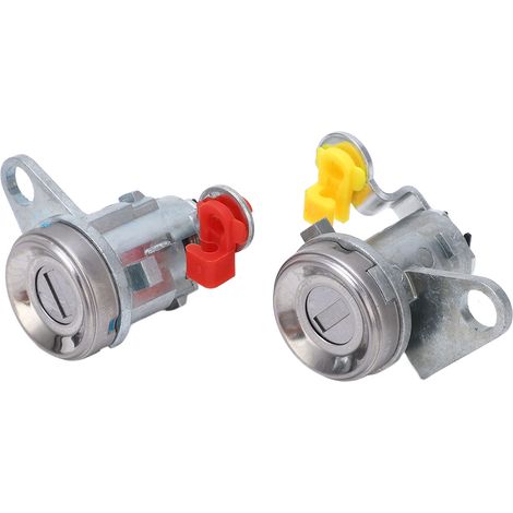 paire de cylindres de serrure de porte de voiture avec clés 69052 12360, remplacement antirouille pour COROLLA AE110 1996‑2002 (1/5)