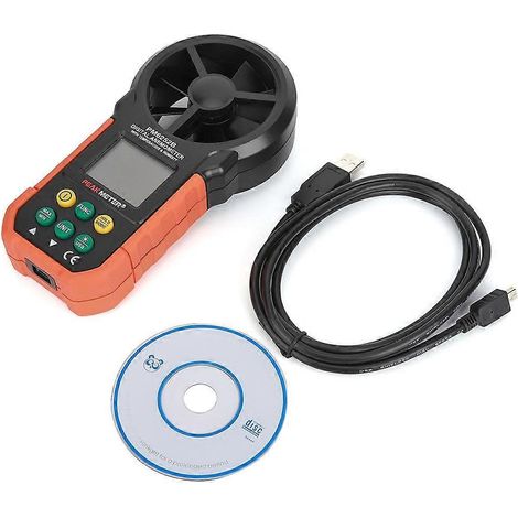 PEAKMETER PM6252B Hochpräzises digitales Handanemometer Windgeschwindigkeitsmesser