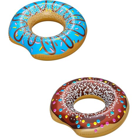 Trade Shop - Bestway Life Boya Fashion Inflatable Donut Donuts 2 Colores Assorti 107 Cm - (1/5)