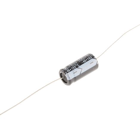 Condensateur RS PRO 100µF, 63V c.c.
