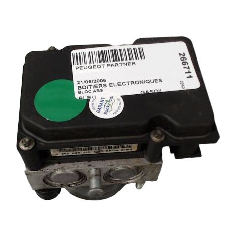 Unite Hydraulique Abs PEUGEOT Partner [PRODUIT D'OCCASION]♻️80partner26p (1/4)