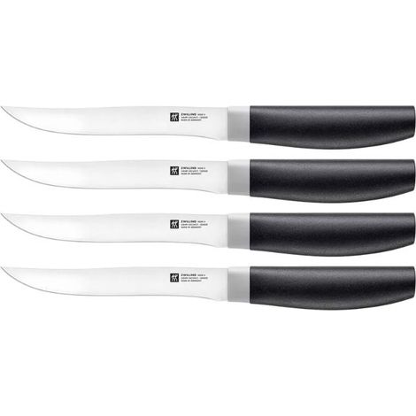 Set di coltelli da steak Zwilling serie NOW S nero 12 cm lama