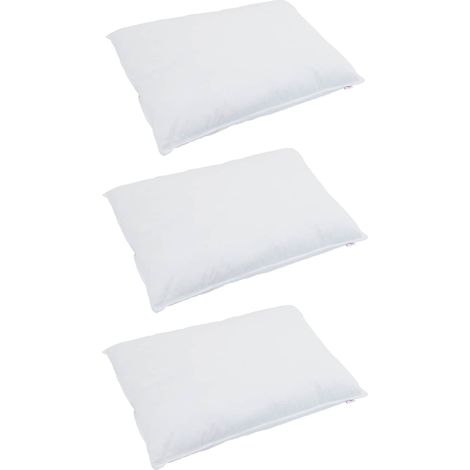 vidaXL Juego de Edredón con almohada 3 uds. Pluma de pato (1/2)