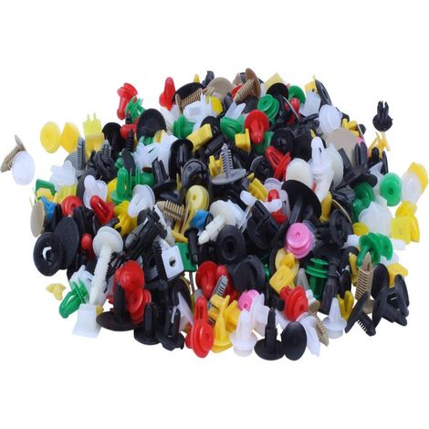 Attache rapide universel pour voiture, clips de fixation pare-chocs, portière, panneau, aile, garniture, retenue - lot mixte (1/5)