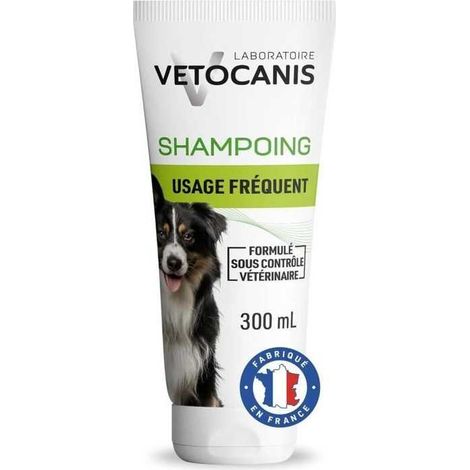 Hundeshampoo - VETOCANIS - 300 ml - Hydratisierend, sanft, reizfrei, regelmäßige Anwendung (1/3)