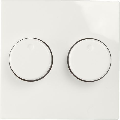 ION Industries Plaque centrale Blanc Hxl7.1xLcm