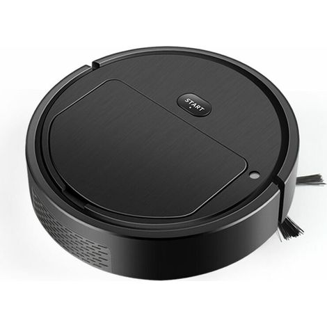 Robot Vacuum Mop, Robot Vacuum Mop with Auto-Boost, 5.5cm Super-thin, Self-rechargeable, Great for Cleaning Pet Hair, Carpets, Tiles, Hard Floors