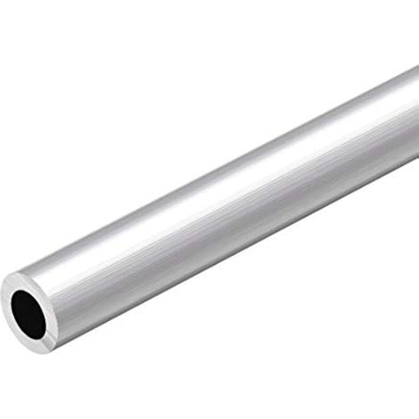 Tube rond en aluminium 6063, longueur 300mm, diamètre extérieur 18mm, diamètre intérieur 10mm, sans soudure, droit (1/4)