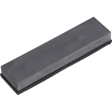 Hochdichter, dicker Schleifstein mit rutschfester Gummibasis für Messer, aus Borcarbid, Körnung 800.
