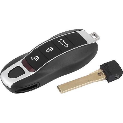 Télécommande d'ouverture sans clé pour voiture, 3 boutons, compatible avec Porsche KR55WK50138 KR55WK50136 (1/4)