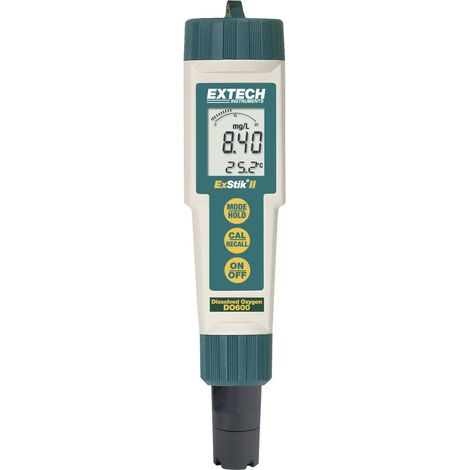 Appareil de mesure de l'oxygène Extech DO600 20 - 0.01 mg/l électrode remplaçable Q59821