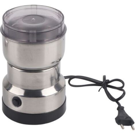 Moulin à Café Électrique, Moulin à Graines de Lin Moulin à épices Broyeur à Café électrique Multifunction Moulin Noix et Céréales Machine à Smash pour Grains de Café Herbes Noix Céréales (1/4)