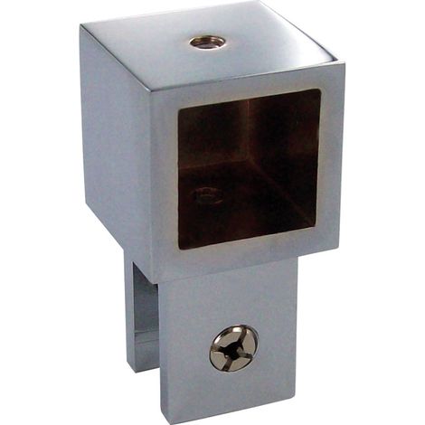 Pince d'extrémité orientable 45° - Modèle : Carré - Pour tube de section : 19 x 19 mm - ADLER (1/3)