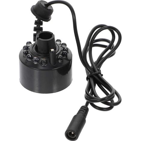 Atomiseur lumineux créatif d'Halloween, accessoire pour aquarium, noir (1/3)