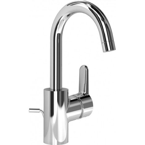 Mitigeur lavabo CONNECT BLUE avec bec haut chromé IDEAL STANDARD (1/4)