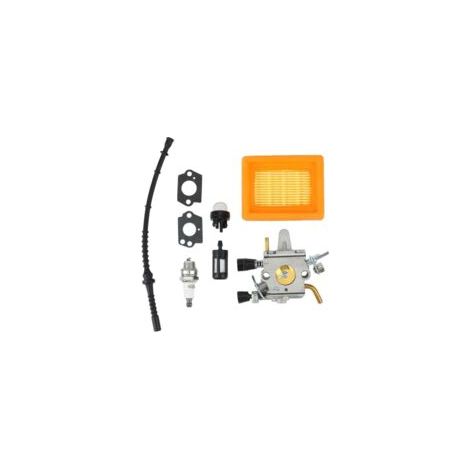 Filtro aria e carburante Zama per carburatore Stihl FS400 FS450 FS480 SP400