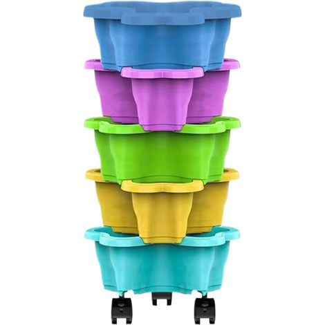 für Erdbeeren vertical stapelbar Außenmaß 25x10x40 Plus (1/5)