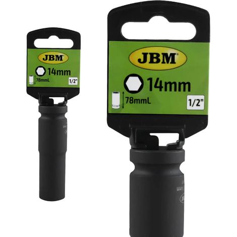 Chiave a impulsi jbm impact socket 14 mm 1 2 pollice