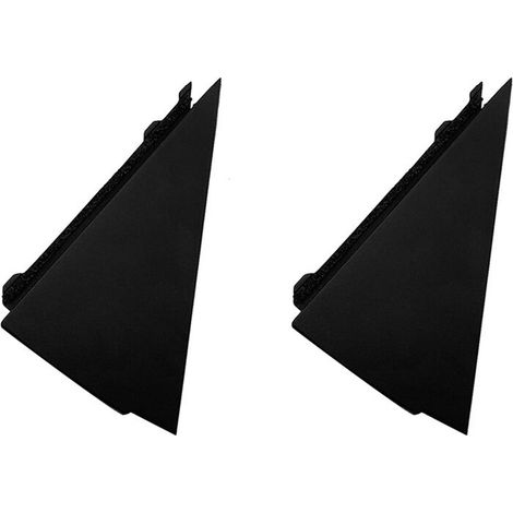 Due profili di rivestimento triangolari per la portiera posteriore destra per berline I30 dal 2008 al 2011, ricambio auto 838402L000 (1/3)
