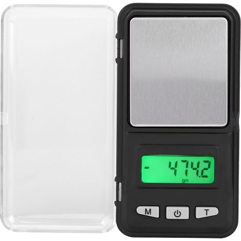 Balance électronique numérique LCD 200 g / 0,01 g pour peser les fruits et petits aliments (1/5)