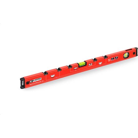 LIVELLA MANUALE 70cm CON BOLLE KAPRO 108 PER INSTALLATORI - 108