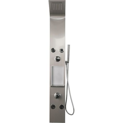 Colonna doccia pannello idromassaggio effetto cascata YH8126 SEUL - Satinato (1/5)