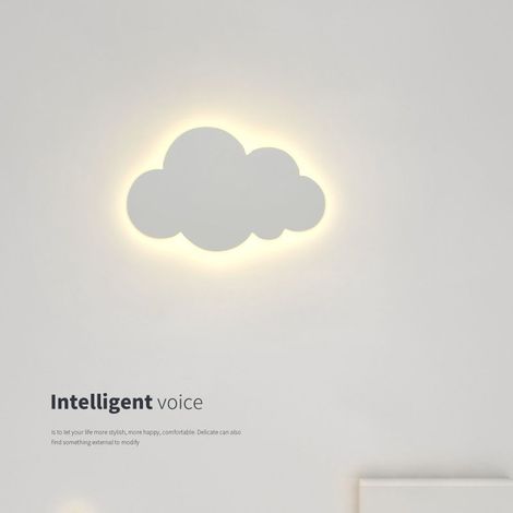 Applique murale moderne pour l'intérieur - abat - jour en acrylique avec LED intégrées - changement de lampe tricolore (1/5)