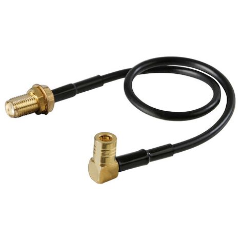 Adattatore antenna SMB 90° femminaSma femmina - 19 cm (1/2)