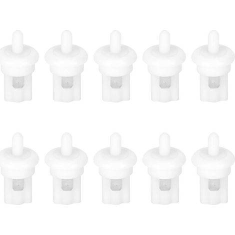 Interrupteur de réfrigérateur PBS35B, 10 pièces, appuyez pour réinitialiser OFFON, porte du congélateur contrôlée blanc (1/5)
